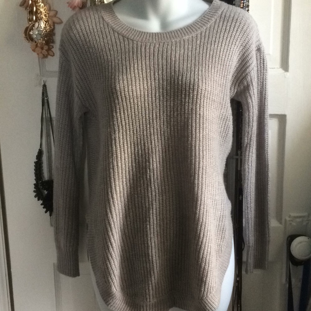Gray sweater